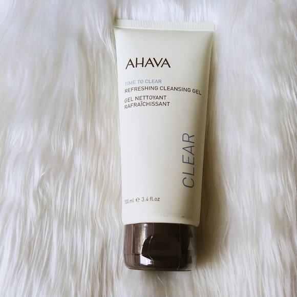 Full Size 3.4 FL oz Time To Clear Cleansing Gel AHAVA NEW - Picture 3 of 10